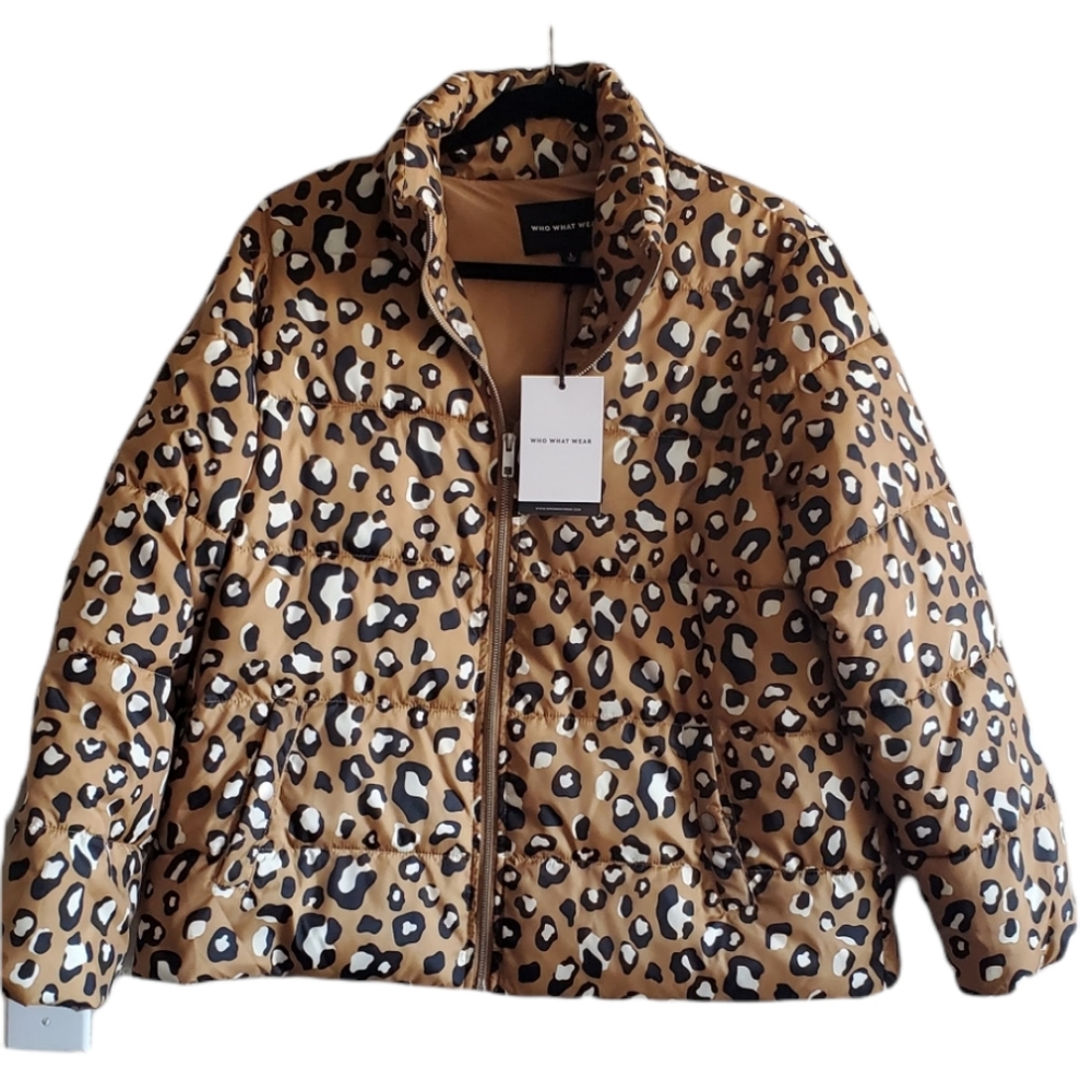 Who what wear women's Leopard Print jacket New